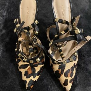 Bcbg leopard heels